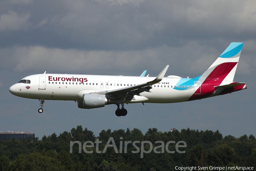 Eurowings Airbus A320-214 (D-AEWS) | Photo 178934