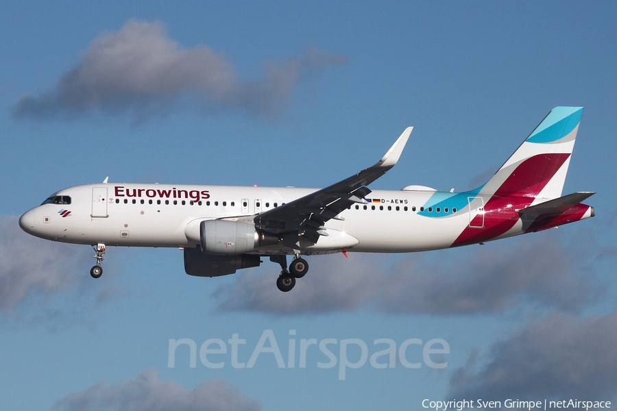 Eurowings Airbus A320-214 (D-AEWS) | Photo 196255