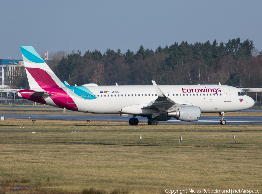 Eurowings Airbus A320-214 (D-AEWS) | Photo 226144