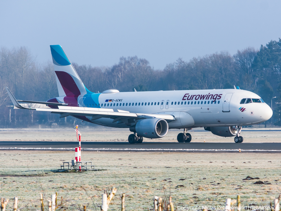 Eurowings Airbus A320-214 (D-AEWS) | Photo 226149