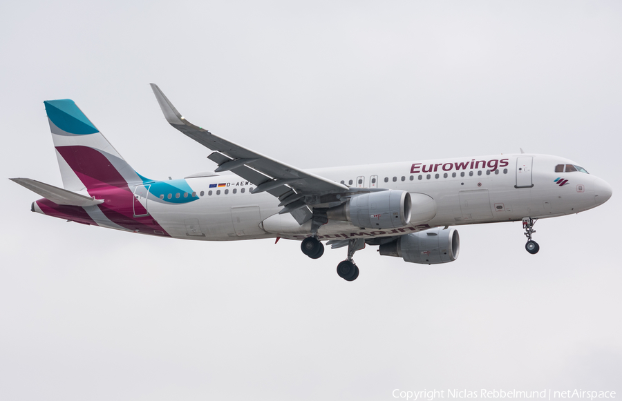 Eurowings Airbus A320-214 (D-AEWS) | Photo 232803