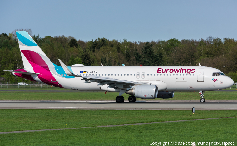 Eurowings Airbus A320-214 (D-AEWS) | Photo 239500