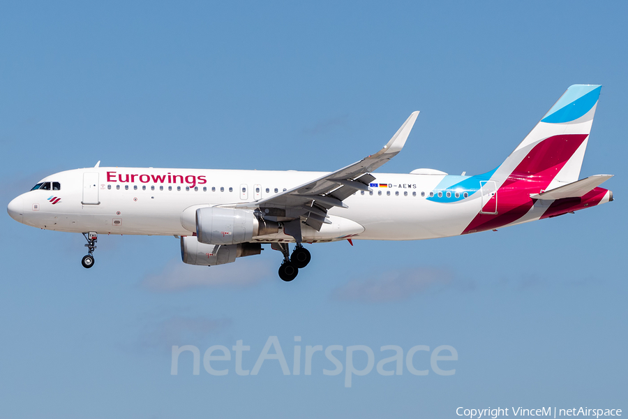 Eurowings Airbus A320-214 (D-AEWS) | Photo 259382