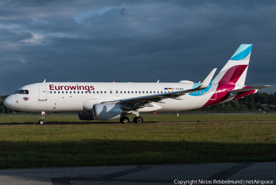 Eurowings Airbus A320-214 (D-AEWS) | Photo 262251