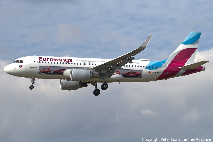 Eurowings Airbus A320-214 (D-AEWS) | Photo 266724