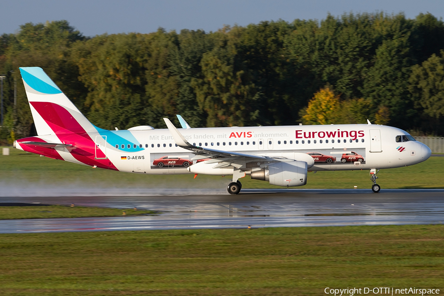 Eurowings Airbus A320-214 (D-AEWS) | Photo 267272