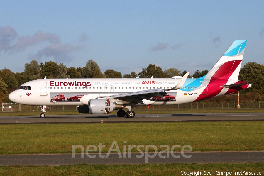 Eurowings Airbus A320-214 (D-AEWS) | Photo 267309