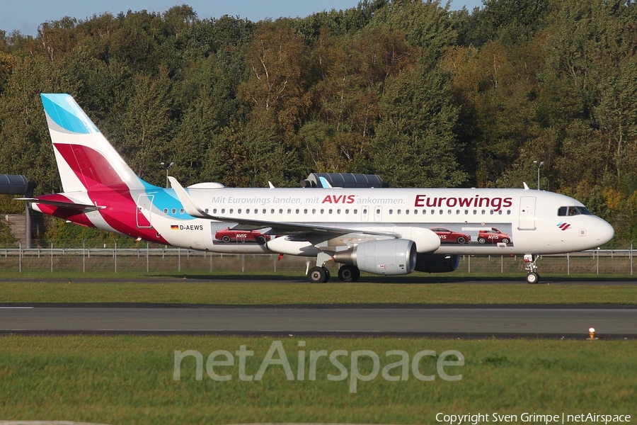 Eurowings Airbus A320-214 (D-AEWS) | Photo 268135