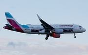 Eurowings Airbus A320-214 (D-AEWS) at  Hamburg - Fuhlsbuettel (Helmut Schmidt), Germany
