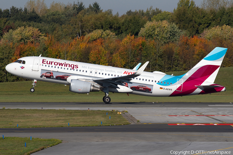 Eurowings Airbus A320-214 (D-AEWS) | Photo 269028