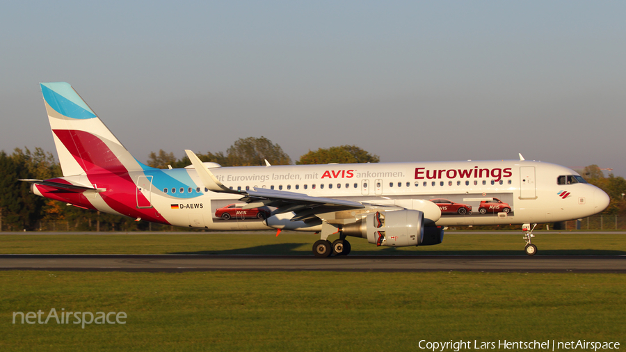 Eurowings Airbus A320-214 (D-AEWS) | Photo 269459