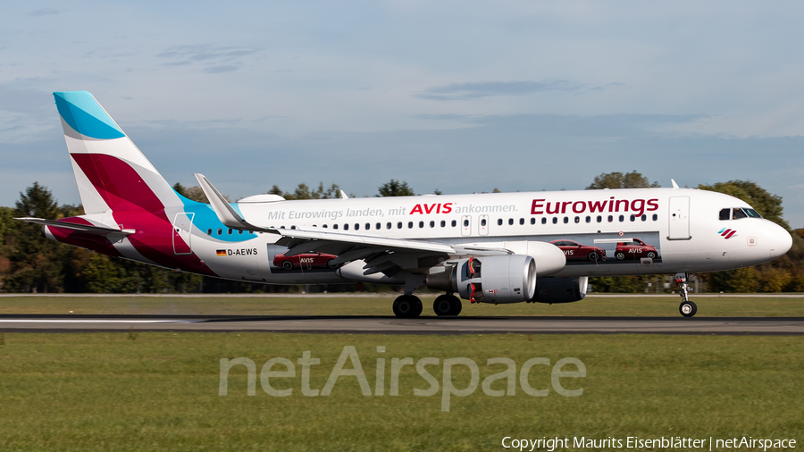 Eurowings Airbus A320-214 (D-AEWS) | Photo 292532