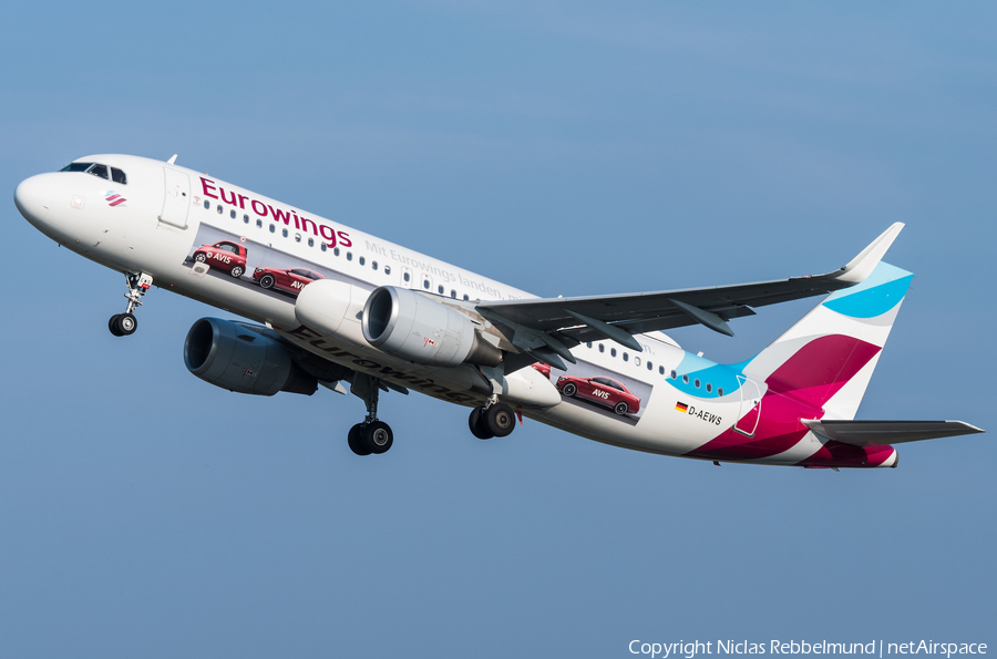 Eurowings Airbus A320-214 (D-AEWS) | Photo 307829