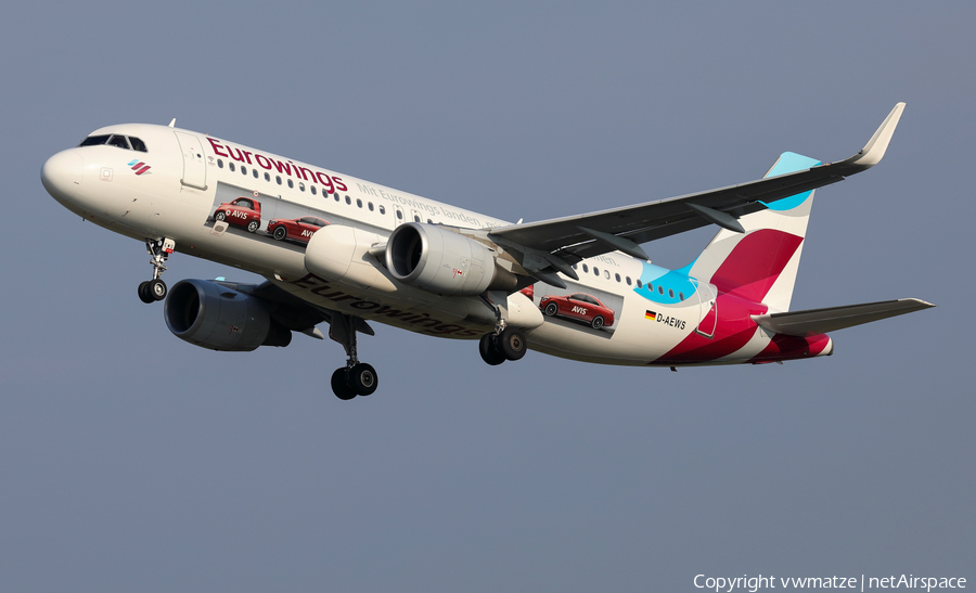 Eurowings Airbus A320-214 (D-AEWS) | Photo 307870