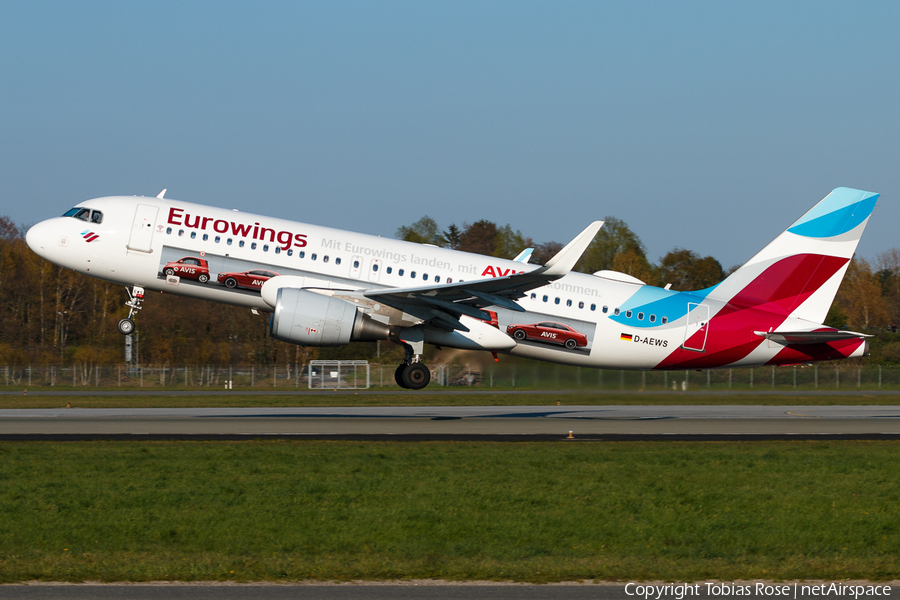 Eurowings Airbus A320-214 (D-AEWS) | Photo 312939