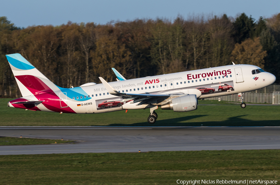 Eurowings Airbus A320-214 (D-AEWS) | Photo 313114