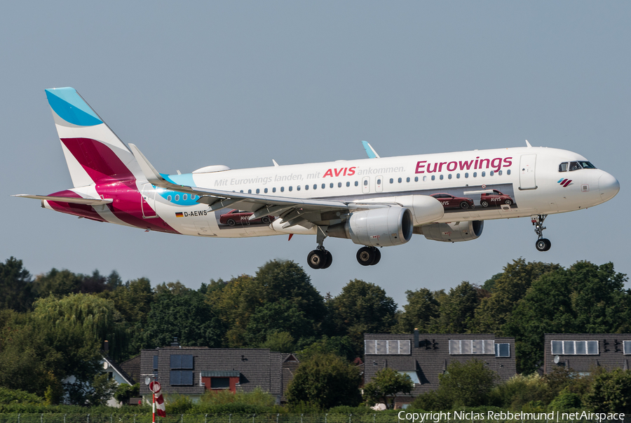 Eurowings Airbus A320-214 (D-AEWS) | Photo 344421