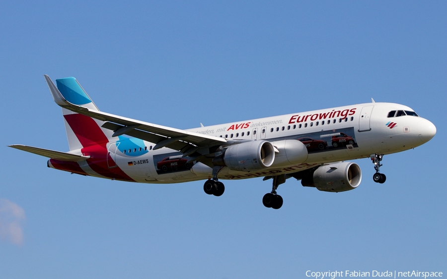 Eurowings Airbus A320-214 (D-AEWS) | Photo 344439