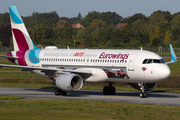 Eurowings Airbus A320-214 (D-AEWS) at  Hamburg - Fuhlsbuettel (Helmut Schmidt), Germany