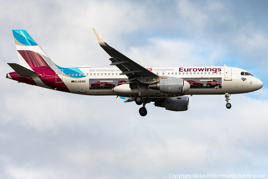 Eurowings Airbus A320-214 (D-AEWS) | Photo 351965