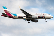 Eurowings Airbus A320-214 (D-AEWS) at  Hamburg - Fuhlsbuettel (Helmut Schmidt), Germany