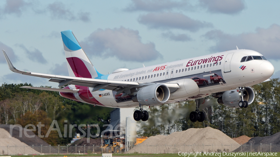 Eurowings Airbus A320-214 (D-AEWS) | Photo 352181