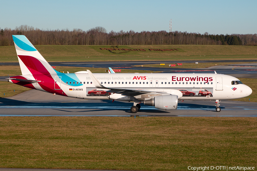 Eurowings Airbus A320-214 (D-AEWS) | Photo 371820