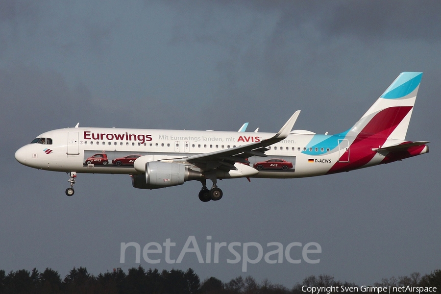 Eurowings Airbus A320-214 (D-AEWS) | Photo 376724