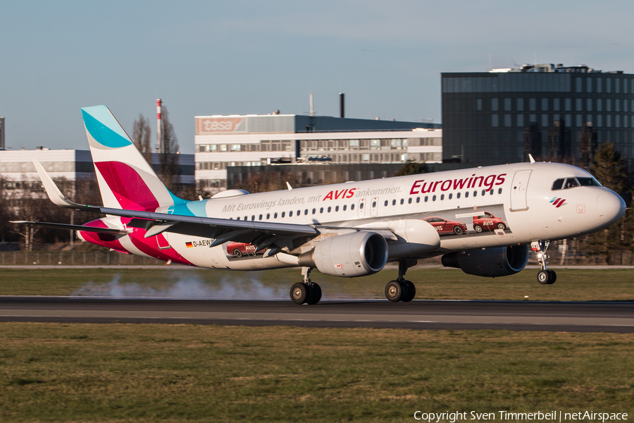 Eurowings Airbus A320-214 (D-AEWS) | Photo 378126