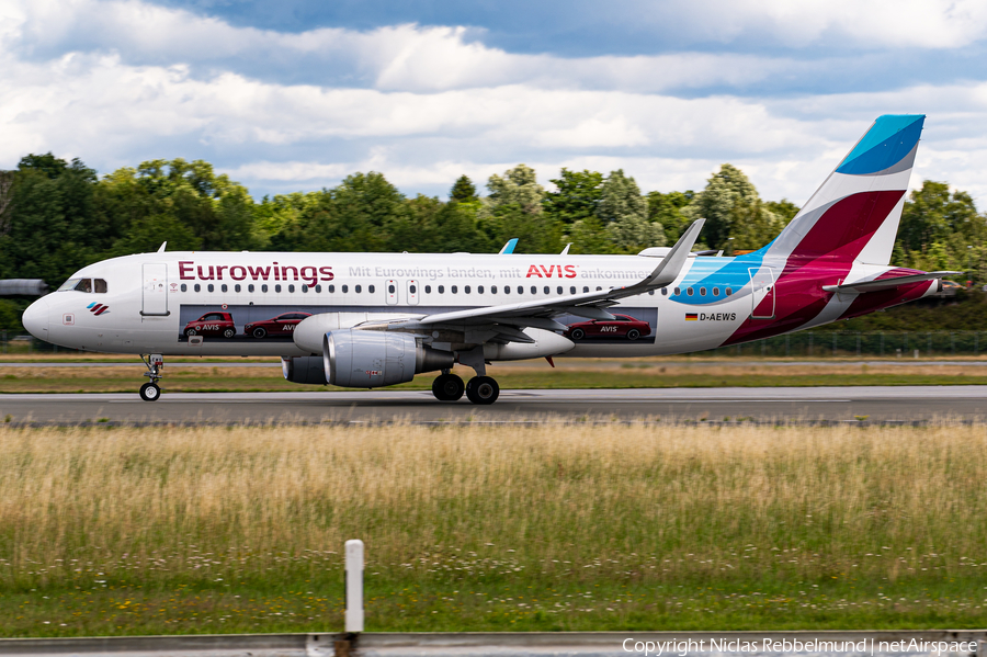 Eurowings Airbus A320-214 (D-AEWS) | Photo 393742