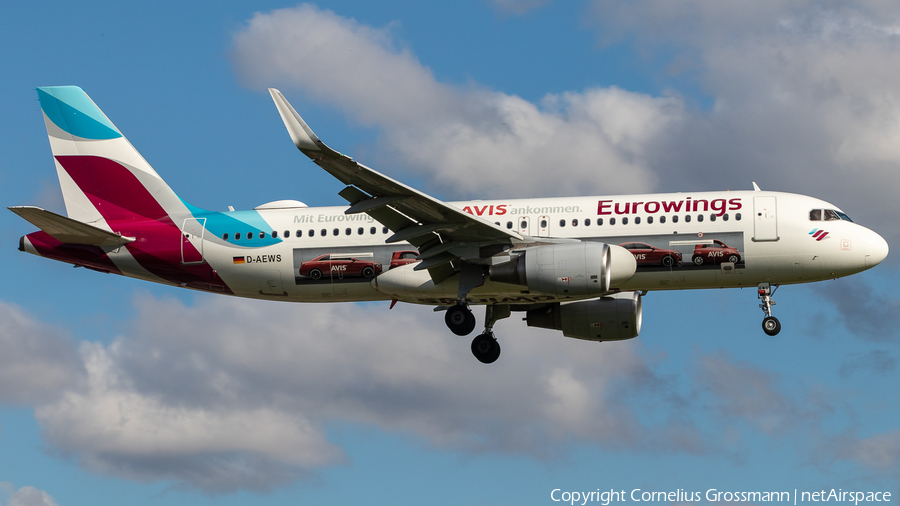 Eurowings Airbus A320-214 (D-AEWS) | Photo 395316
