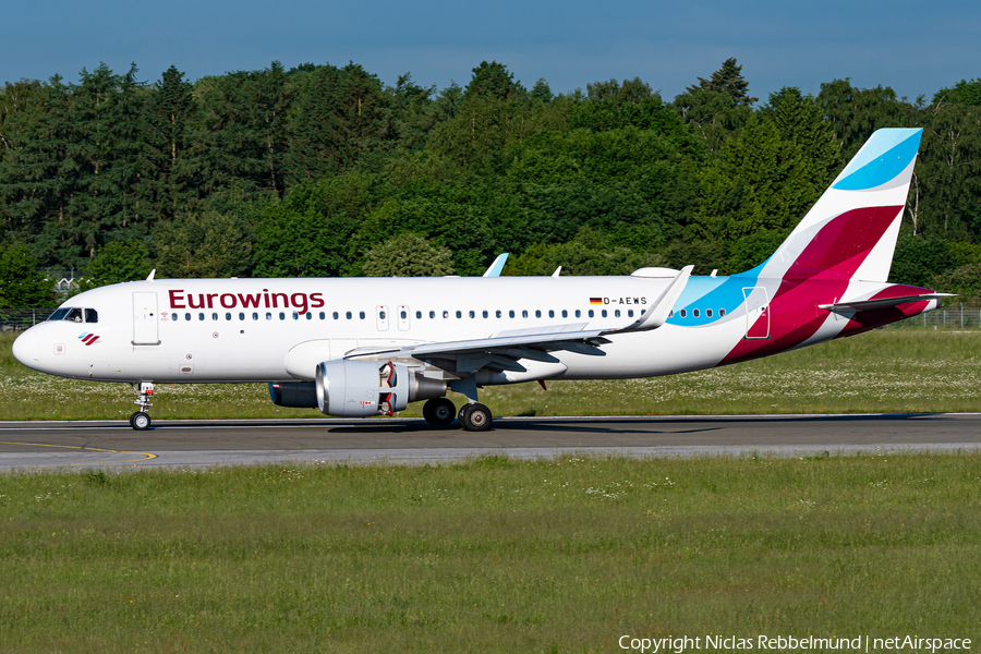 Eurowings Airbus A320-214 (D-AEWS) | Photo 451934