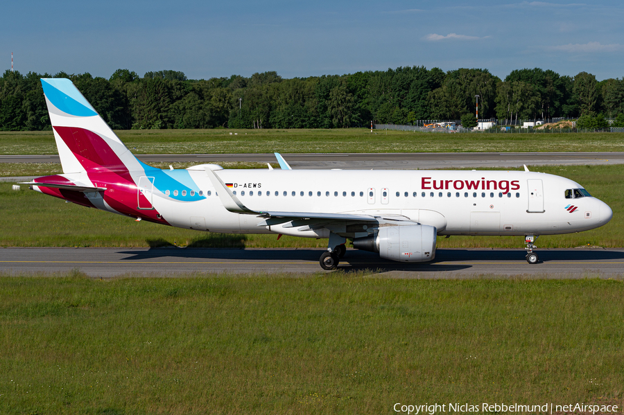 Eurowings Airbus A320-214 (D-AEWS) | Photo 451948