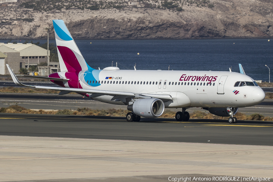 Eurowings Airbus A320-214 (D-AEWS) | Photo 187144