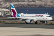 Eurowings Airbus A320-214 (D-AEWS) at  Gran Canaria, Spain