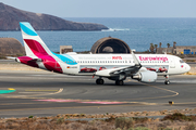 Eurowings Airbus A320-214 (D-AEWS) at  Gran Canaria, Spain