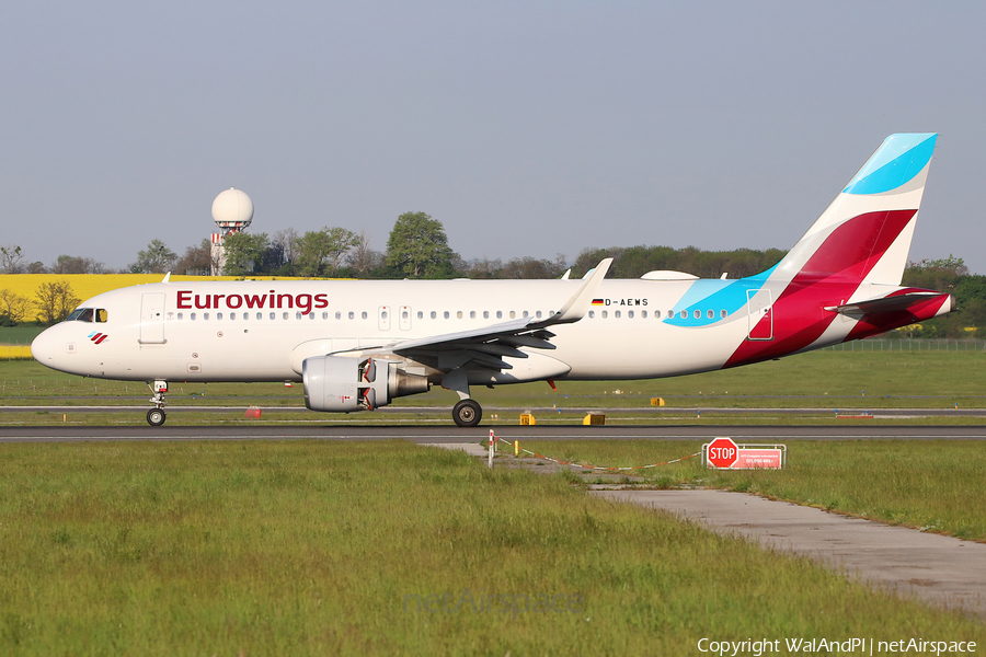Eurowings Airbus A320-214 (D-AEWS) | Photo 508281