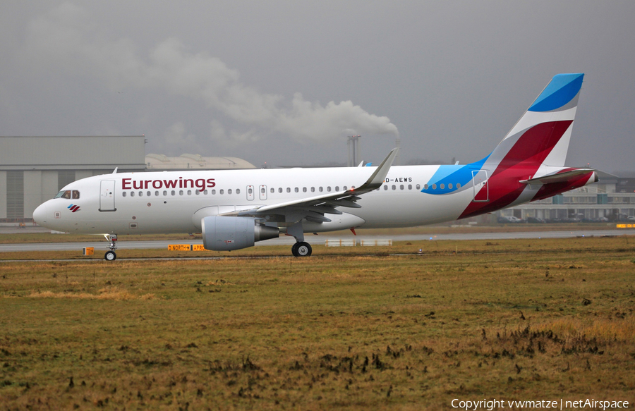 Eurowings Airbus A320-214 (D-AEWS) | Photo 134406