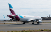 Eurowings Airbus A320-214 (D-AEWT) at  Gran Canaria, Spain