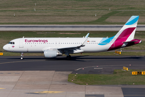Eurowings Airbus A320-214 (D-AEWU) at  Dusseldorf - International, Germany