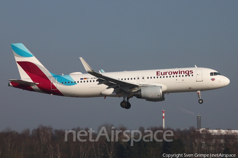 Eurowings Airbus A320-214 (D-AEWU) | Photo 220885