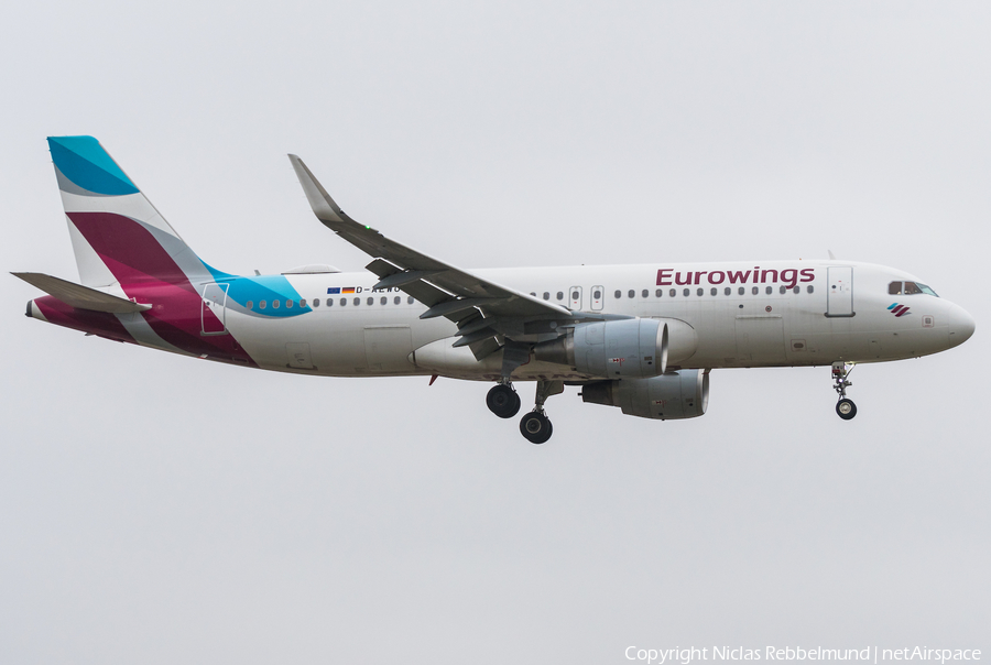 Eurowings Airbus A320-214 (D-AEWU) | Photo 298277