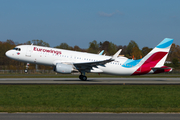 Eurowings Airbus A320-214 (D-AEWU) at  Hamburg - Fuhlsbuettel (Helmut Schmidt), Germany