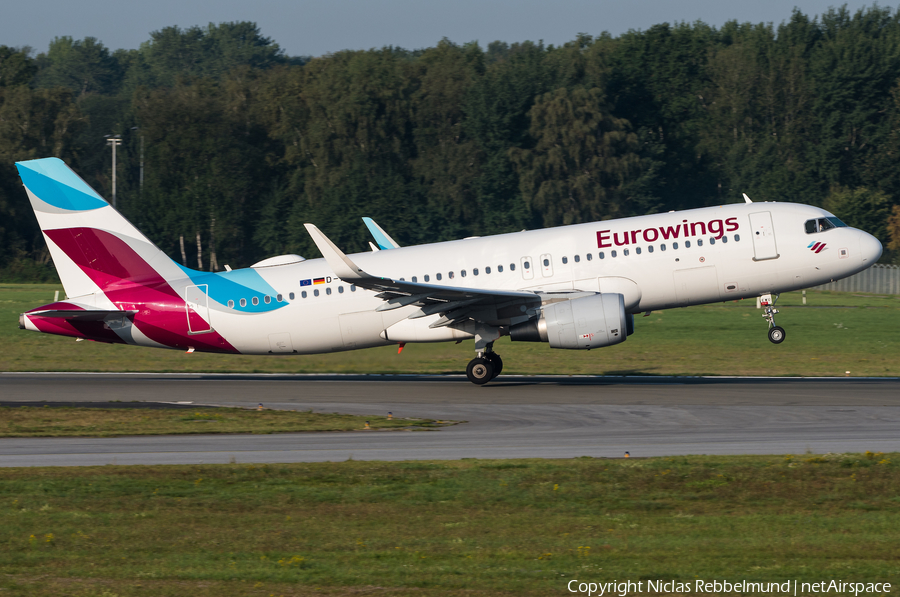 Eurowings Airbus A320-214 (D-AEWU) | Photo 344037