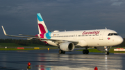 Eurowings Airbus A320-214 (D-AEWU) at  Hamburg - Fuhlsbuettel (Helmut Schmidt), Germany