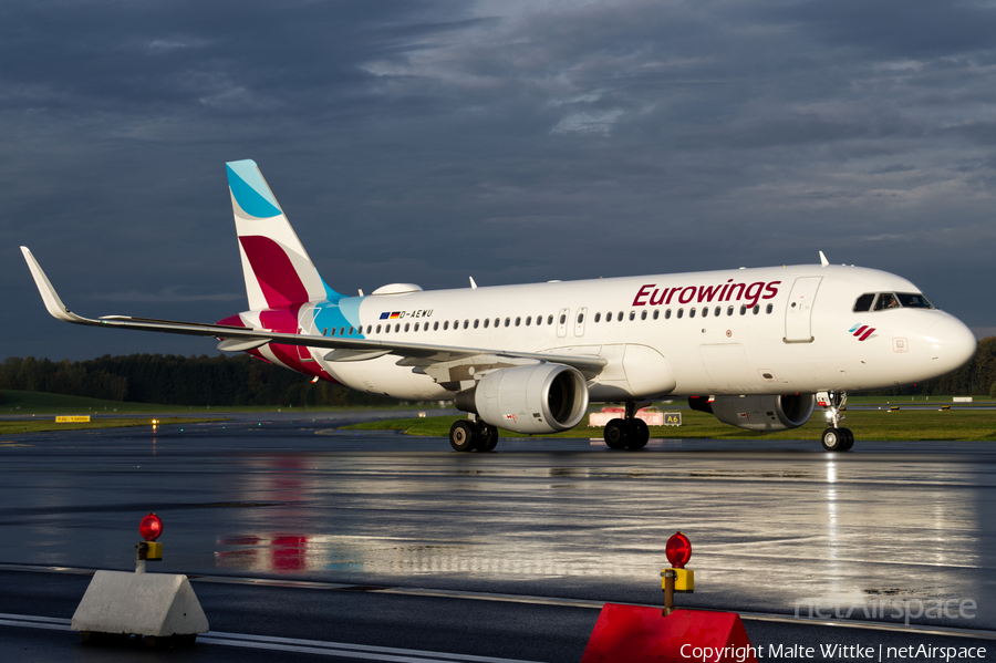 Eurowings Airbus A320-214 (D-AEWU) | Photo 392518