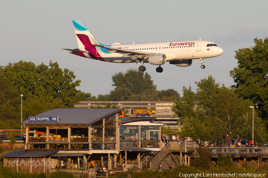 Eurowings Airbus A320-214 (D-AEWU) | Photo 395058