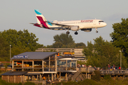 Eurowings Airbus A320-214 (D-AEWU) at  Hamburg - Fuhlsbuettel (Helmut Schmidt), Germany