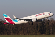 Eurowings Airbus A320-214 (D-AEWU) at  Hamburg - Fuhlsbuettel (Helmut Schmidt), Germany