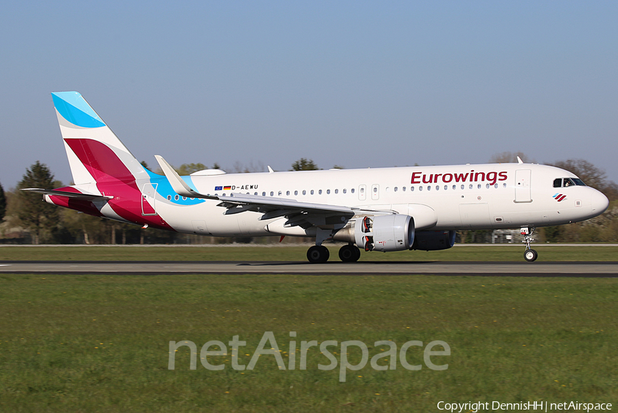 Eurowings Airbus A320-214 (D-AEWU) | Photo 443841